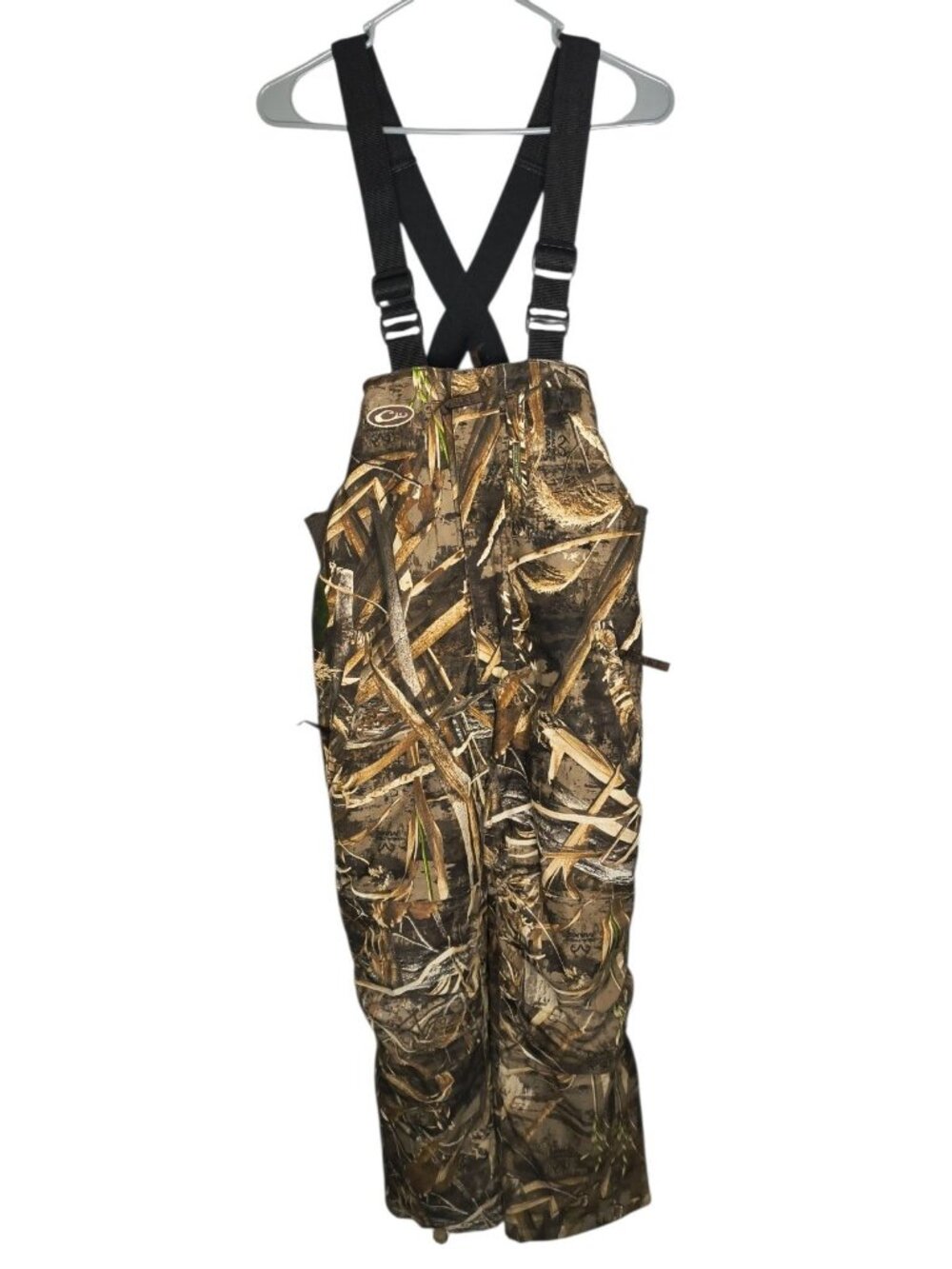 Drake Waterfowl System Overall Bib Camo Youth Size 10